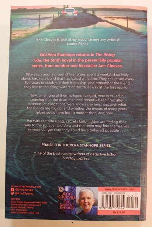 The Rising Tide by Ann Cleeves Softcover Book