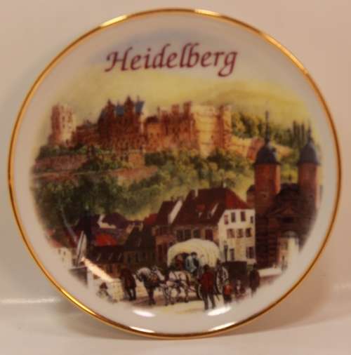 Reutter Porzellan Heidelberg Miniature Ornamental Display Plate