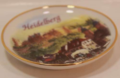 Reutter Porzellan Heidelberg Miniature Ornamental Display Plate