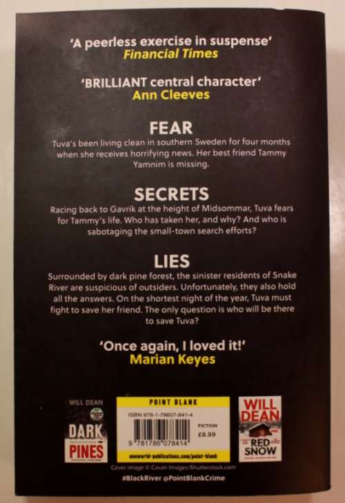 Black River by Will Dean Softcover Book