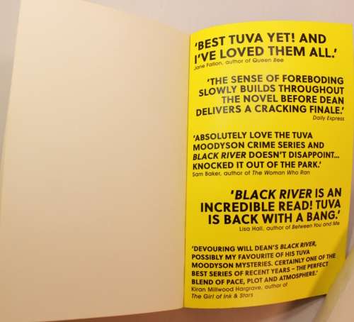 Black River by Will Dean Softcover Book