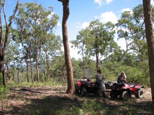 `Quad Bikes In The Outback` Original Digital Download Stock Photo