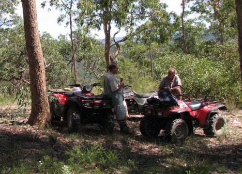 `Quad Bikes In The Outback` Original Digital Download Stock Photo