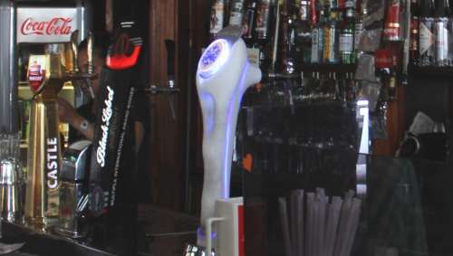 `Stocked Shelves City Bar at Night` Original Digital Download Stock Photo