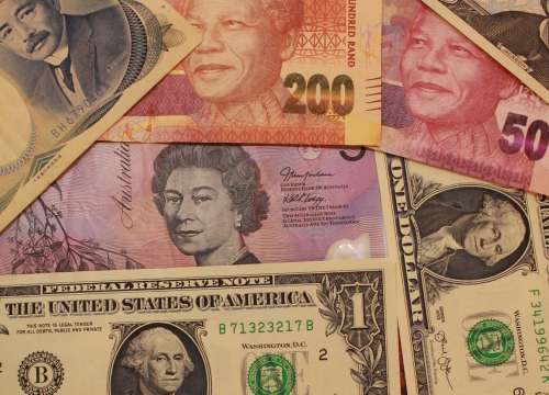 `Currency: Random Banknotes` Original Digital Download Stock Photo