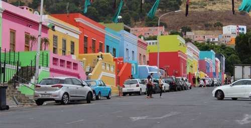 `Cape Town: Bo Kaap Street Scene` Original Digital Download Stock Photo