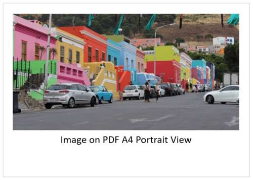 `Cape Town: Bo Kaap Street Scene` Original Digital Download Stock Photo