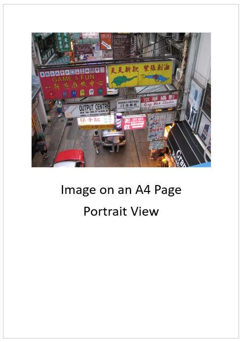 `Hong Kong Street Scene with Signs` Original Digital Download Stock Photo