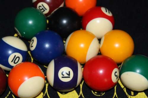 `Pool Balls` Original Digital Download Stock Photo