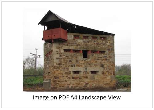 `Military: Boer War Blockhouse` Original Digital Download Stock Photo