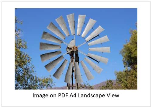 `Water: Windmill Blades` Original Digital Download Stock Photo