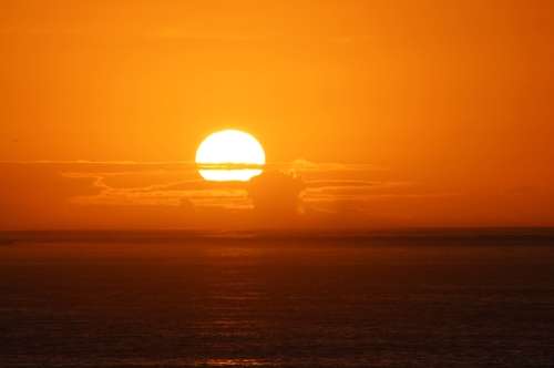 `Sunset Over The Atlantic` Original Digital Download Stock Photo