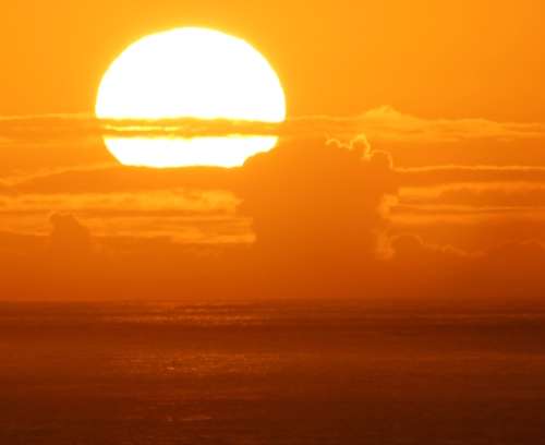 `Sunset Over The Atlantic` Original Digital Download Stock Photo
