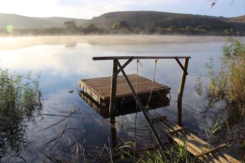 `Breede Rivier Misty Morning` Original Digital Download Stock Photo