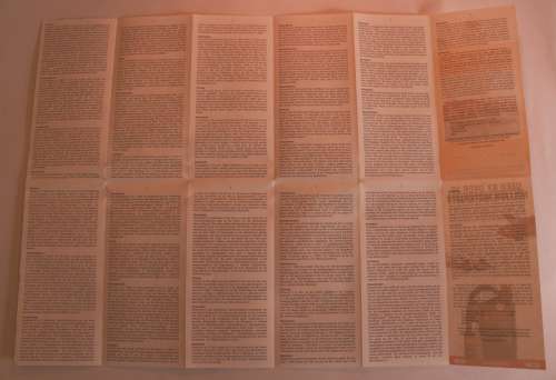 Two Vintage Folded AA Road Maps Pretoria to Upington 1994 & Pretoria to Bloemfontein 1995