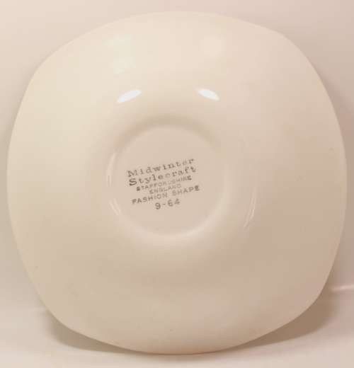 Midwinter Stylecraft Fashion Shape `Countryside` Porcelain Coupe Cereal Bowl