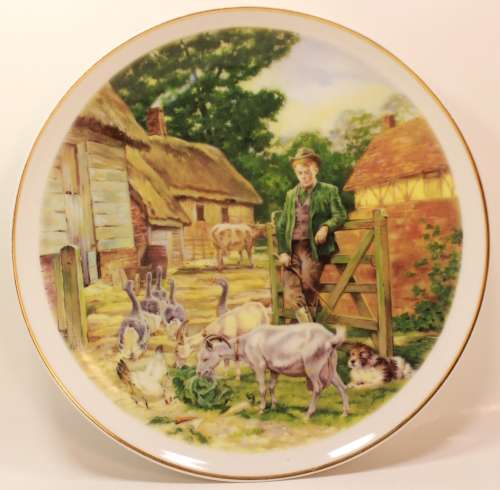 Royal Doulton `Life On The Farm - In The Yard` Fine Bone China Plate