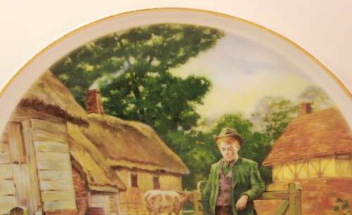 Royal Doulton `Life On The Farm - In The Yard` Fine Bone China Plate
