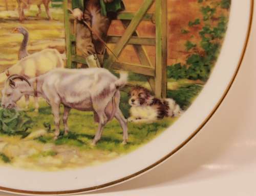 Royal Doulton `Life On The Farm - In The Yard` Fine Bone China Plate