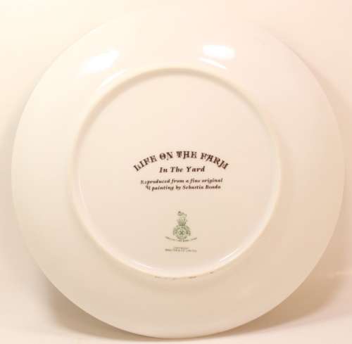 Royal Doulton `Life On The Farm - In The Yard` Fine Bone China Plate