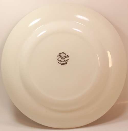 Vintage Liverpool Rd Pottery `Old Coach House - York` Porcelain Plate