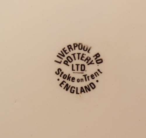Vintage Liverpool Rd Pottery `Old Coach House - York` Porcelain Plate