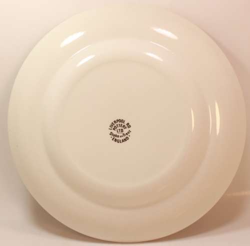 Vintage Liverpool Rd Pottery `Old Coach House - Bristol` Porcelain Plate