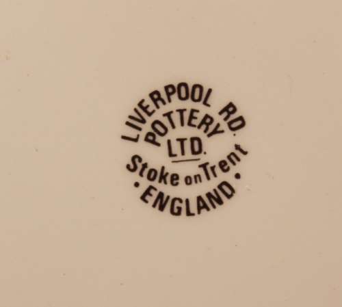 Vintage Liverpool Rd Pottery `Old Coach House - Bristol` Porcelain Plate
