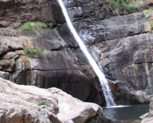 `Waterfall and Rockpool, Meiringspoort` Original Digital Download Stock Photo