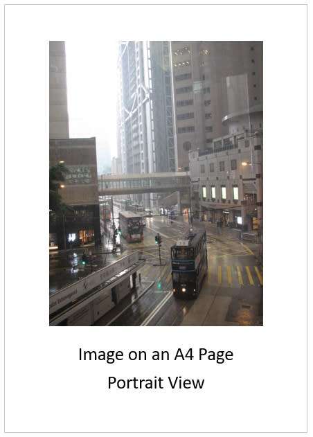 `Rainy Day Hong Kong, Trams and Buses on Des Voeux Road` Original Digital Download Stock Photo