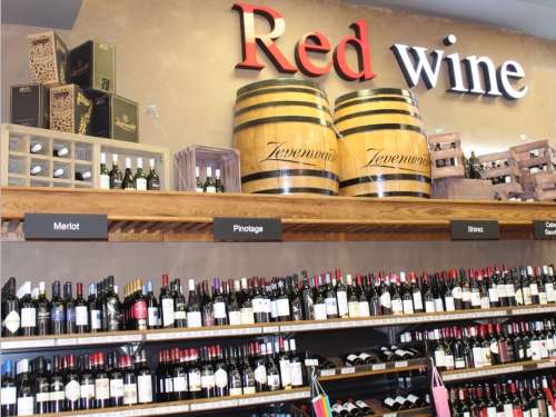 `Red Wine In Stock` Original Digital Download Stock Photo