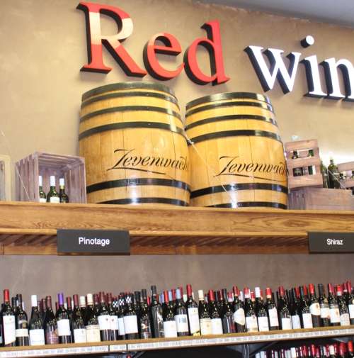 `Red Wine In Stock` Original Digital Download Stock Photo