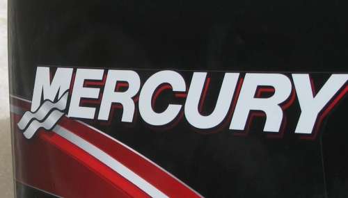 `Mercury Outboard Motor Badge` Original Digital Download Stock Photo