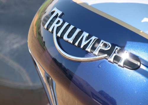 `Triumph Badging On Triumph Rocket Fuel Tank` Original Digital Download Stock Photo