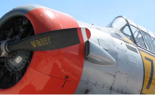 `Harvard Trainer on the Tarmac` Original Digital Download Stock Photo
