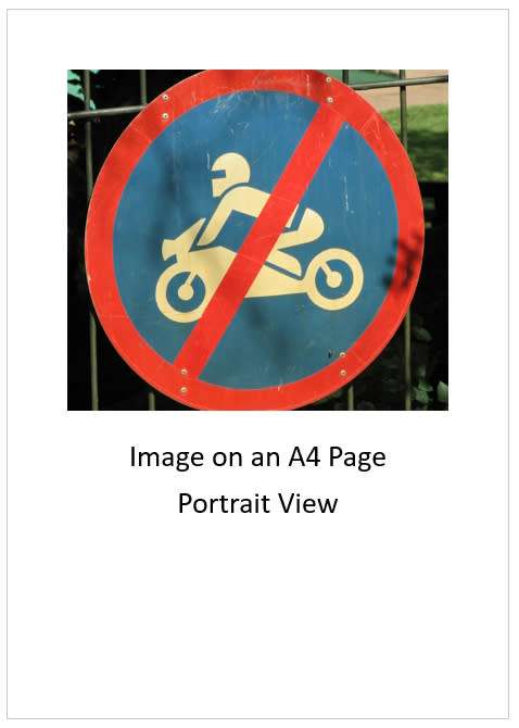 `No Motorbikes Allowed Sign` Original Digital Download Stock Photo