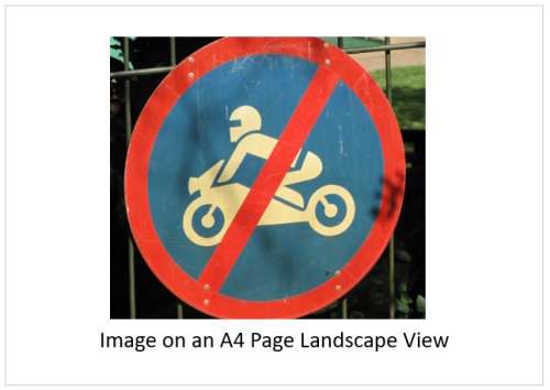 `No Motorbikes Allowed Sign` Original Digital Download Stock Photo