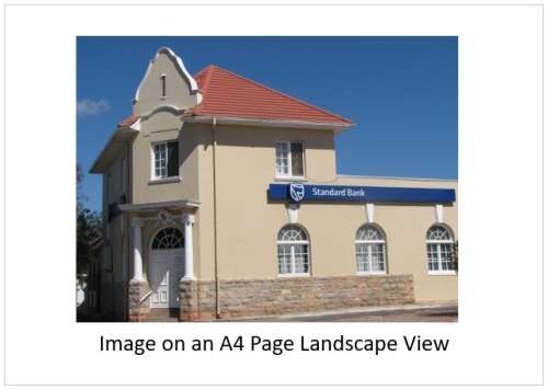 `Standard Bank Ladismith` Original Digital Download Stock Photo