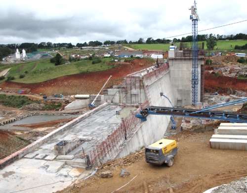 `Construction: Spring Grove Dam Wall, Rosetta` Original Digital Download Stock Photo