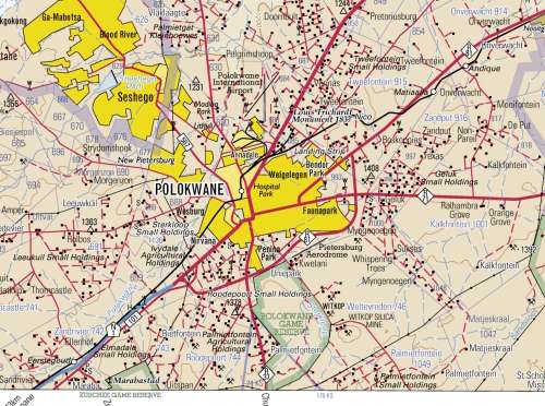 1: 250 000 Topo Cadastral Maps of South Africa Digital Download Transfer