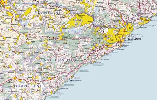 1: 250 000 Topo Cadastral Maps of South Africa Digital Files on 16GB USB