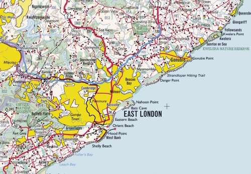 1: 250 000 Topo Cadastral Maps of South Africa Digital Files on 16GB USB