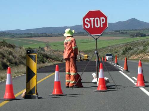 `Construction: Roadworks` Original Digital Download Stock Photo