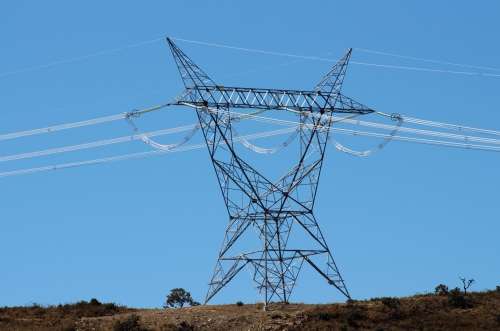 `Eskom Power Transmission Pylon` Original Digital Download Stock Photo
