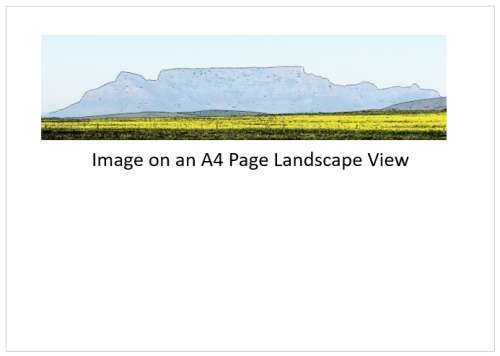 `Table Mountain, Cape Town, Outline Abstract` Original Digital Download Stock Photo