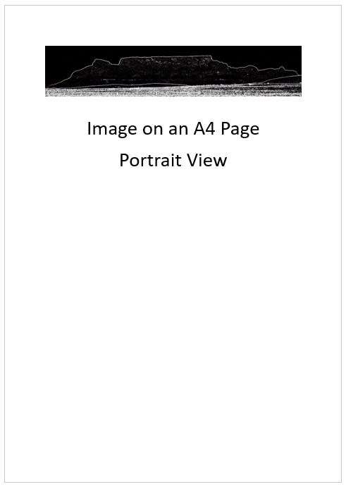 `Table Mountain - Abstract Edges Mono` Original Digital Download Stock Photo