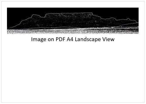 `Table Mountain - Abstract Edges Mono` Original Digital Download Stock Photo
