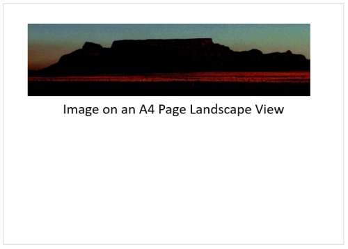 `Table Mountain Dusk Outline` Original Digital Download Stock Photo