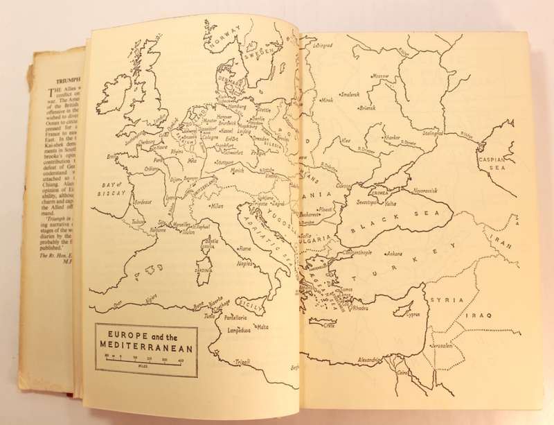 Triumph in The West by Arthur Bryant, Hardcover Book (Diaries of Field Marshal Alanbrooke)