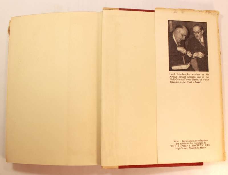 Triumph in The West by Arthur Bryant, Hardcover Book (Diaries of Field Marshal Alanbrooke)